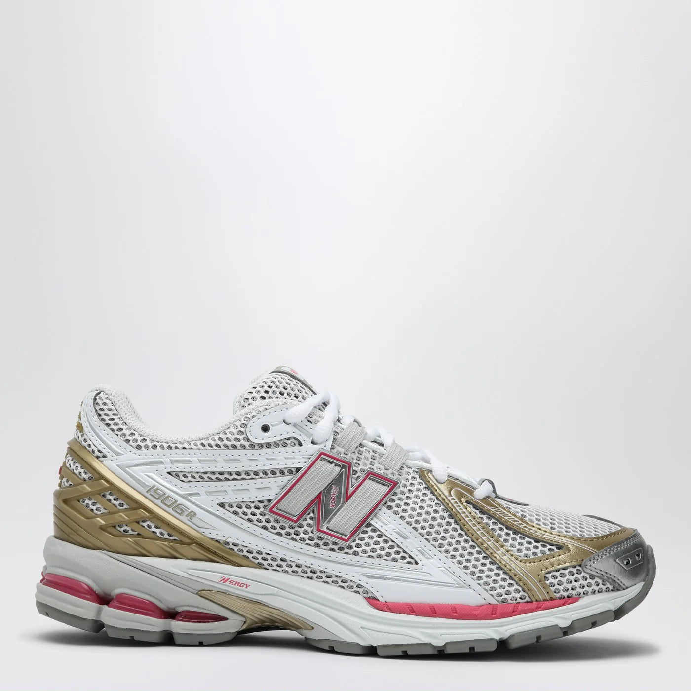 New Balance Sneakers 1906R Silver Metallic/Dragon Berry/White