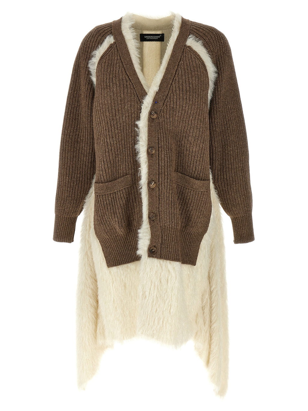 Undercover Two-material Cardigan