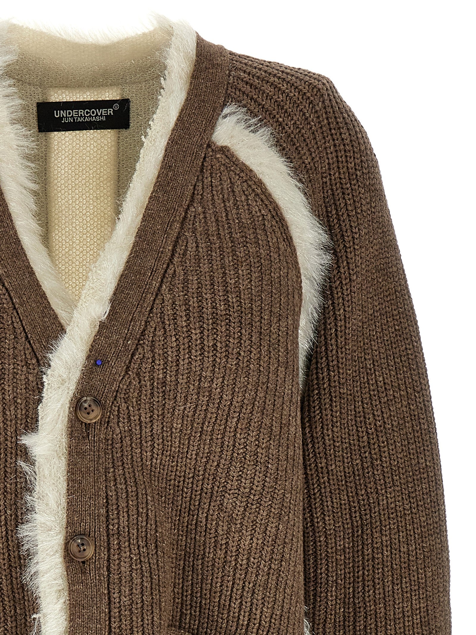 Undercover Two-material Cardigan