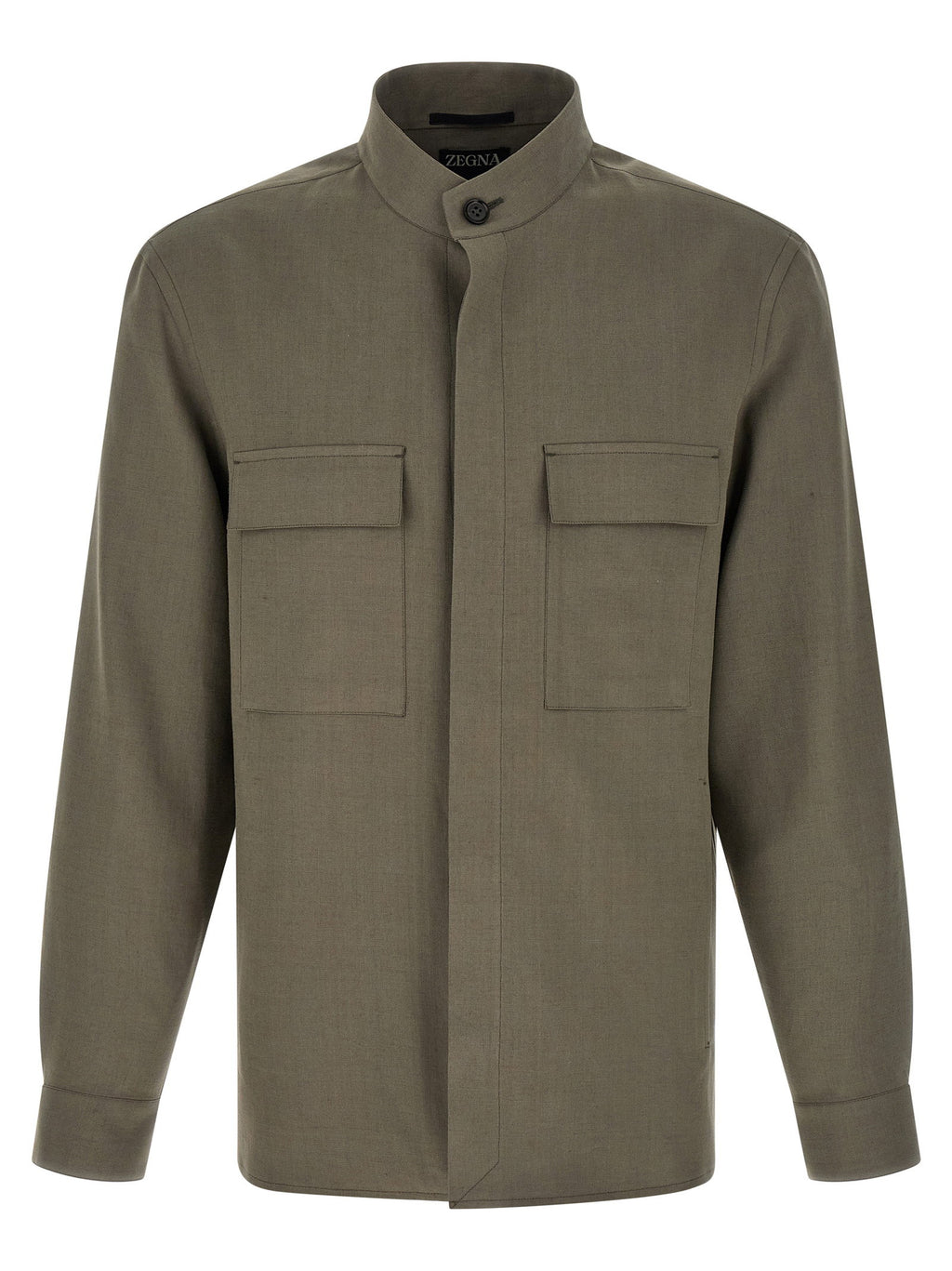 Zegna Oasi Lino Overshirt