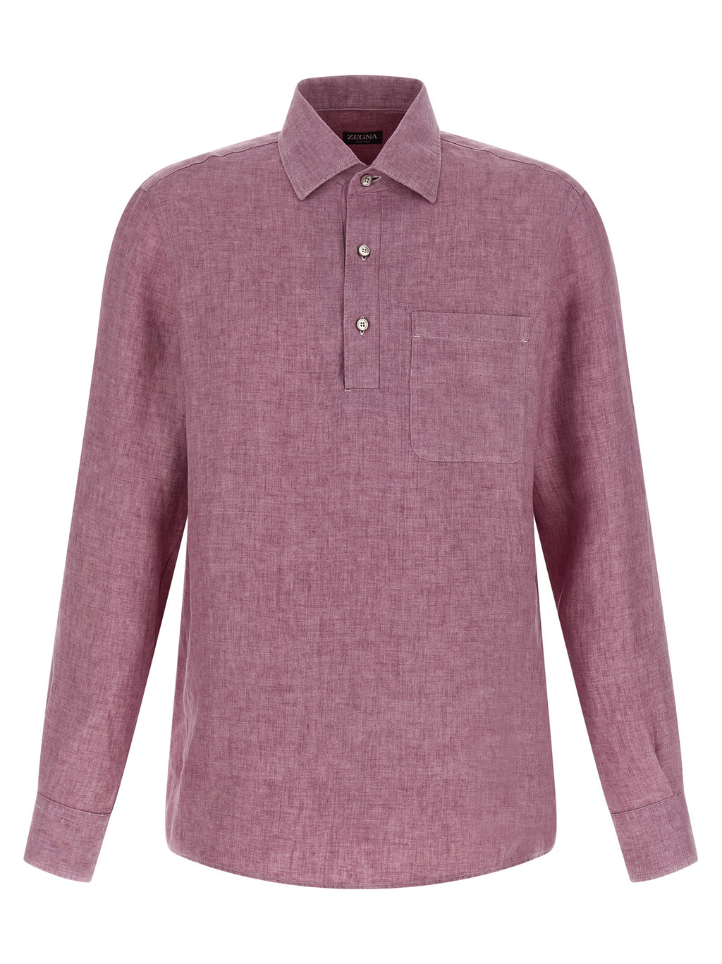 Zegna Oasi Lino Polo Shirt