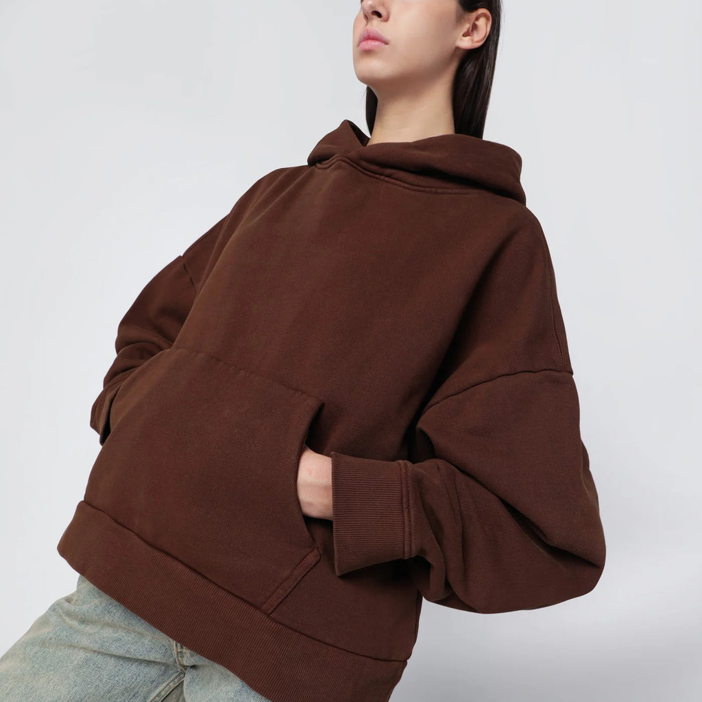 Entire Studios Brown hooded sweatshirt