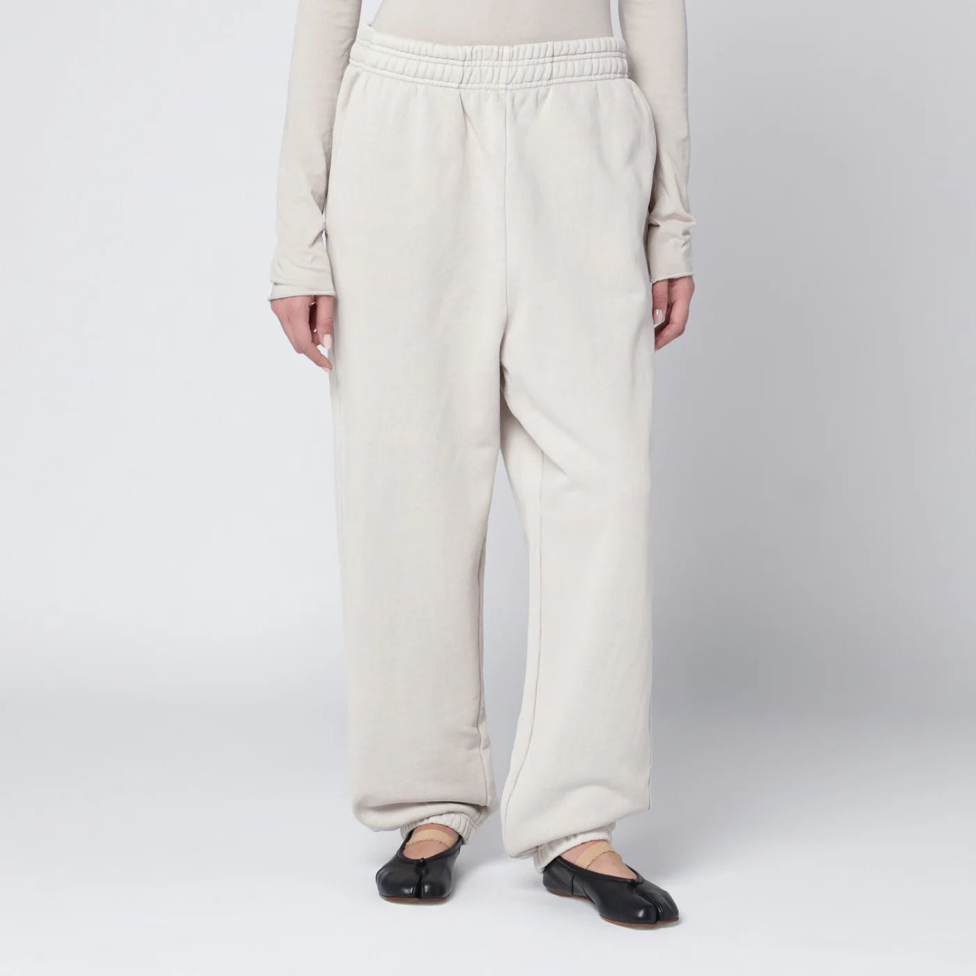 Entire Studios White cotton joggers