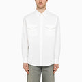 DEPARTMENT 5 Change long-sleeved shirt white