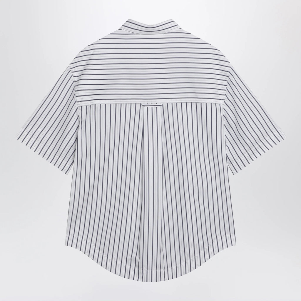 Ami Paris White striped Ami de Coeur shirt