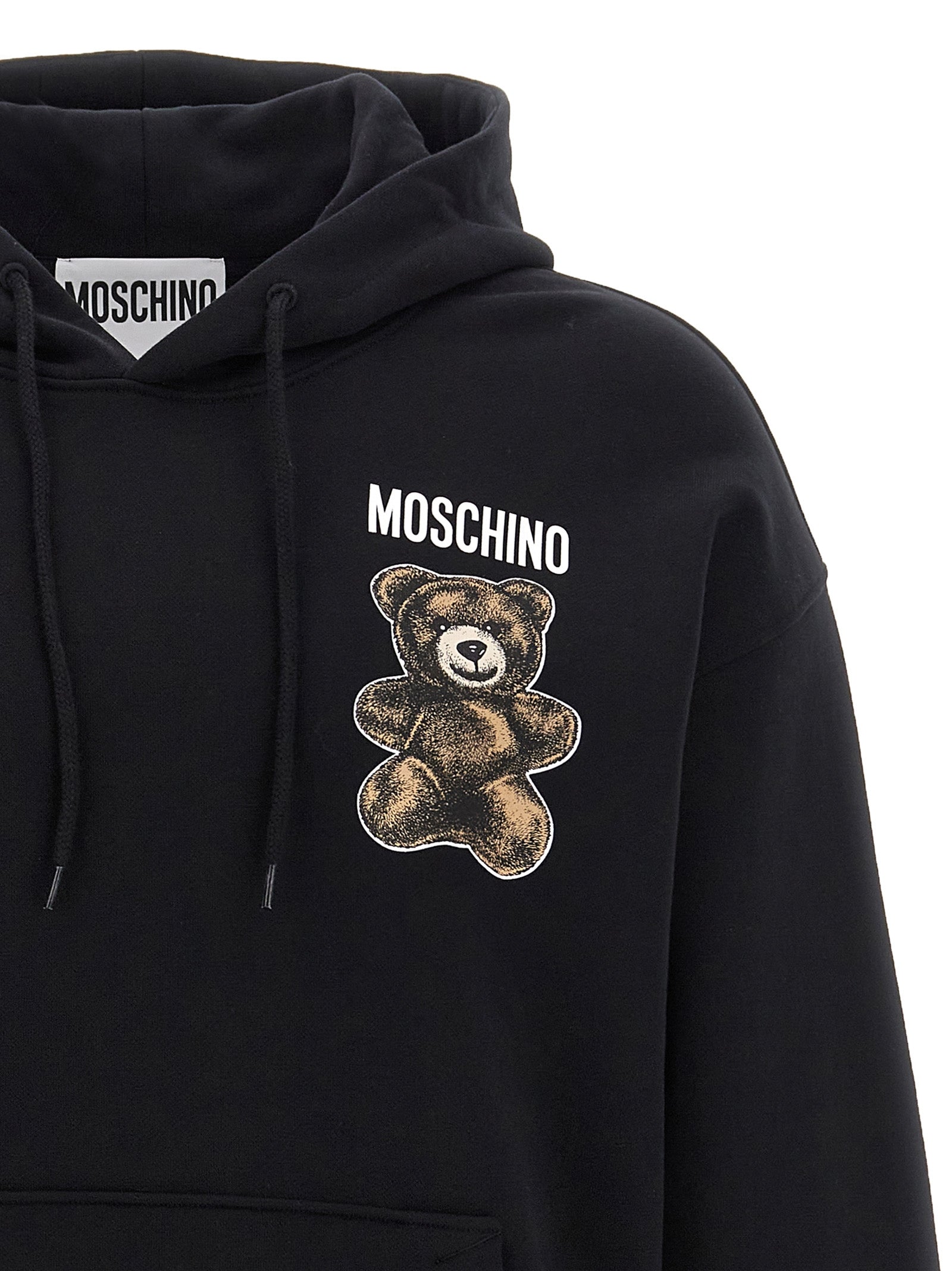 Moschino Teddy Print Hoodie