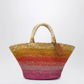Manebí Sunset Glow Panier bag in raffia