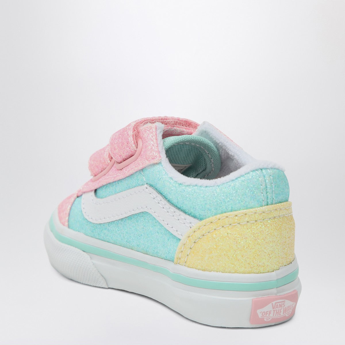 VANS Old Skool pink/blue/yellow glitter Sneaker