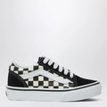 VANS Old Skool Sneakers white/black with Check pattern