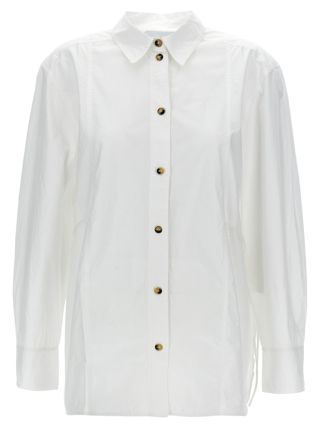 Ganni Lace-up Shirt