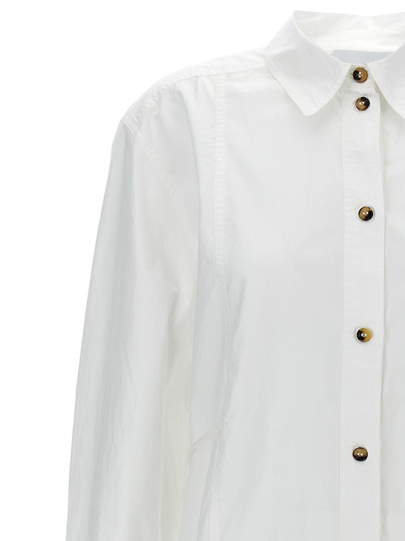 Ganni Lace-up Shirt