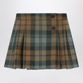 Bonpoint Talissa kilt skirt in wool with check pattern