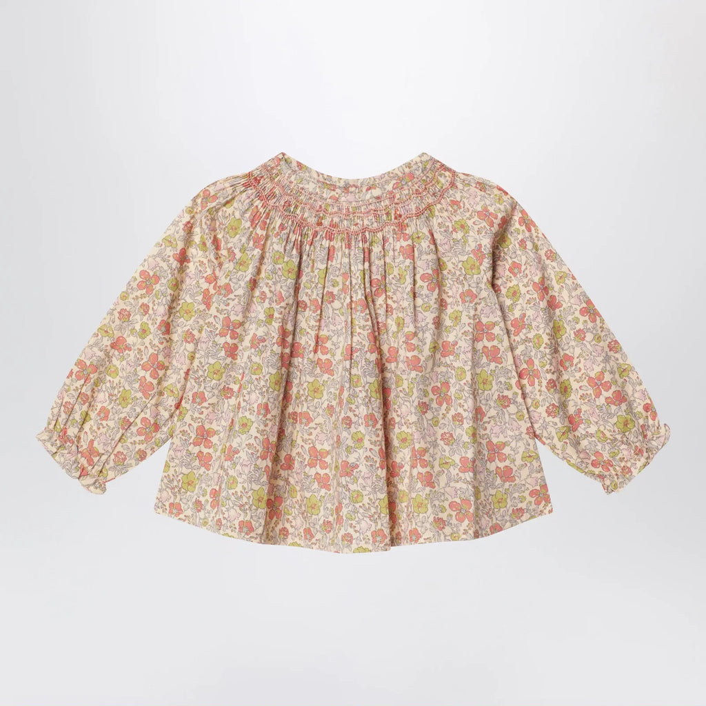 Bonpoint Pink Liberty fabric shirt