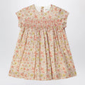 Bonpoint Liberty print smocked dress