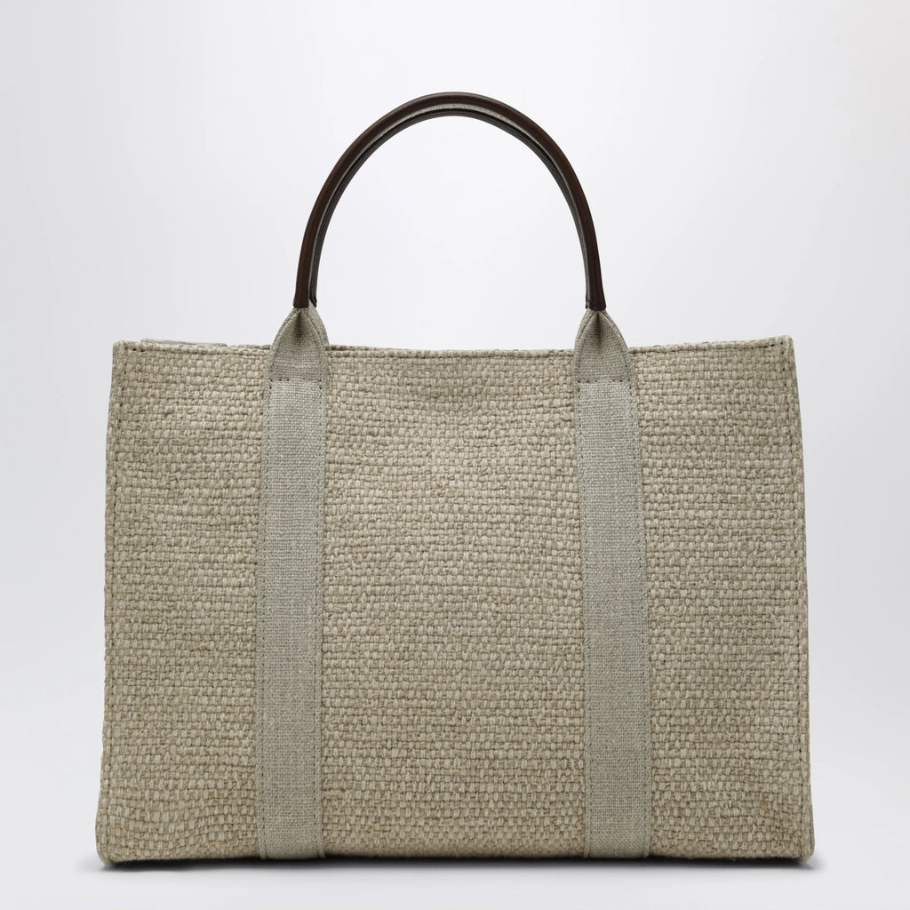 The Row Georgia natural beige tote bag