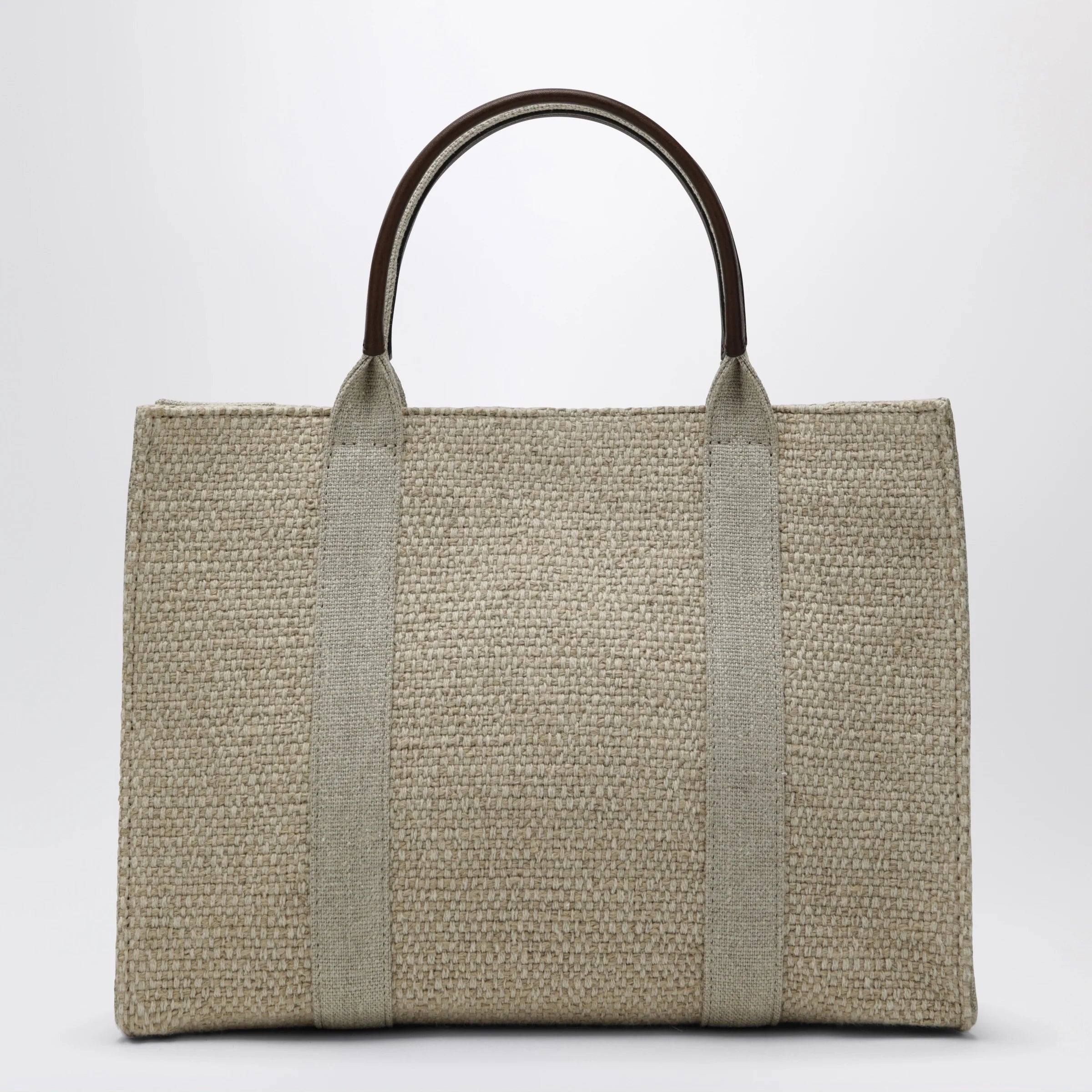 The Row Georgia natural beige tote bag