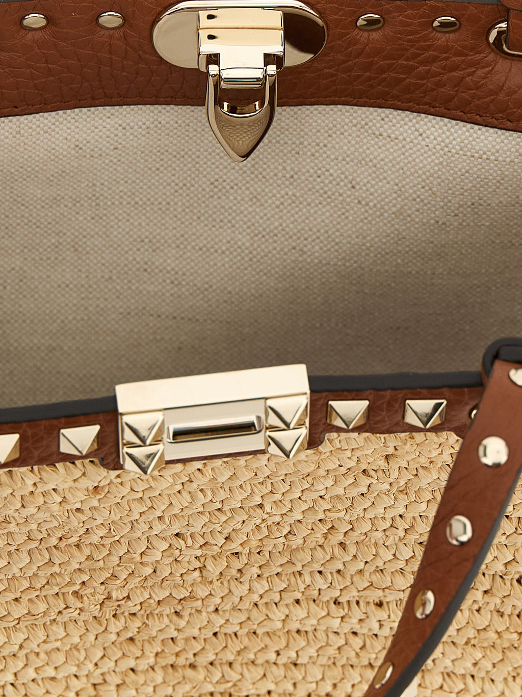 Valentino Garavani Rockstud Small Shopping Bag