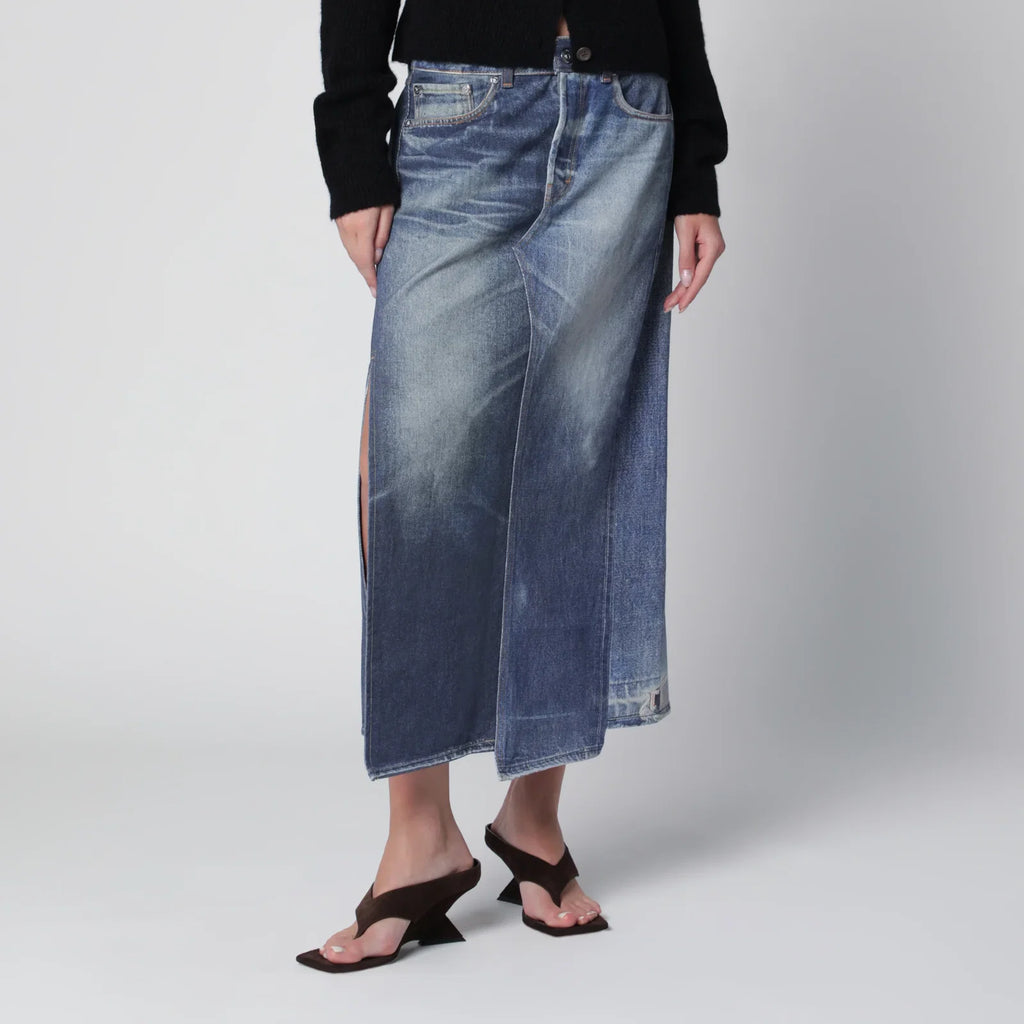 Our Legacy Craft midi denim skirt