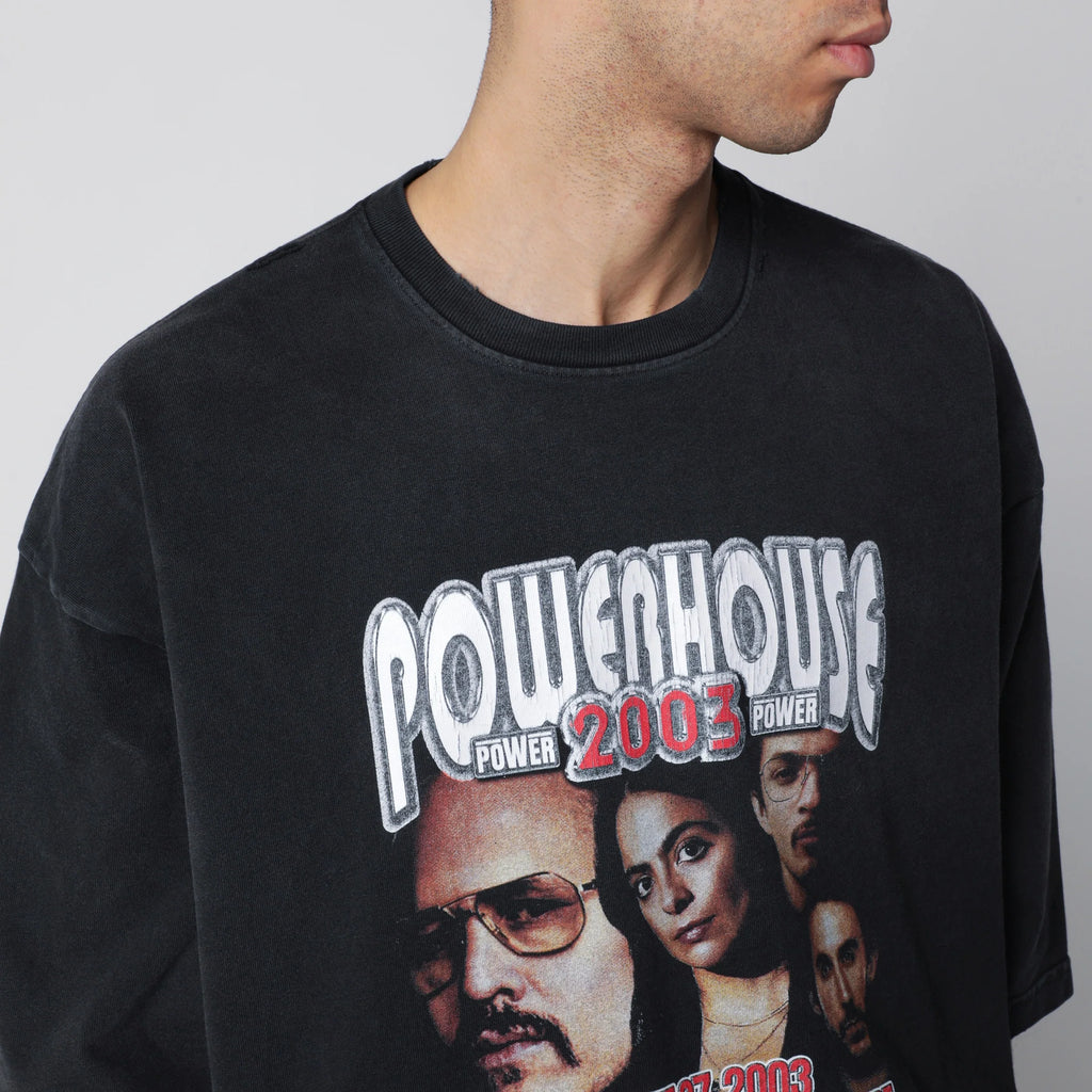 Willy Chavarria Black Powerhouse Northsider T-shirt