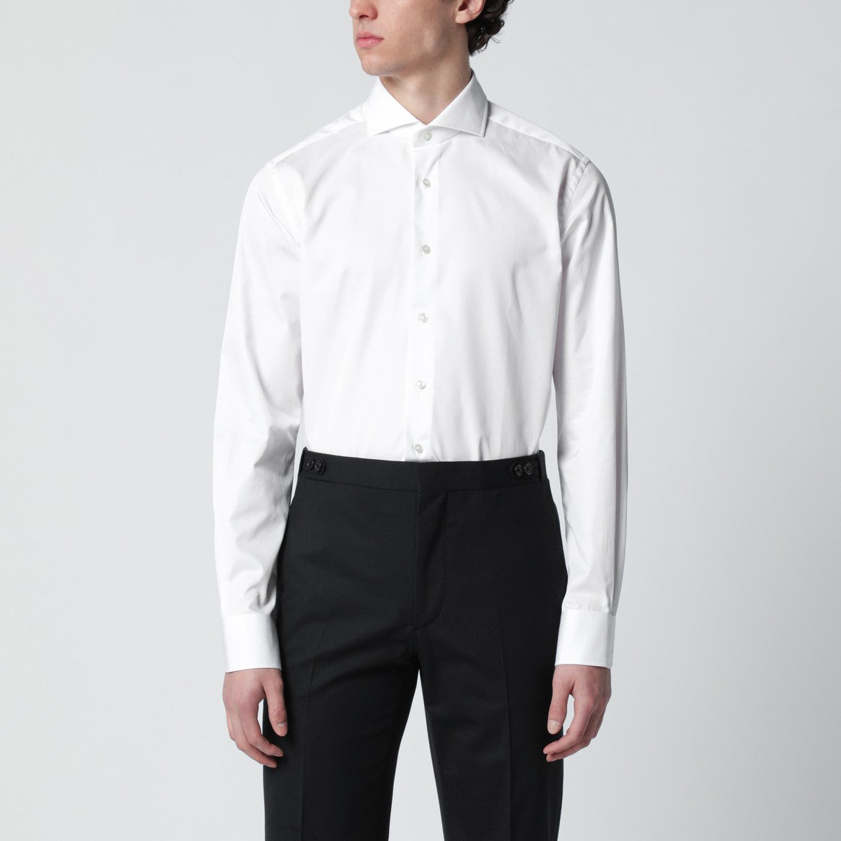 XACUS Travel Tailor Fit shirt white
