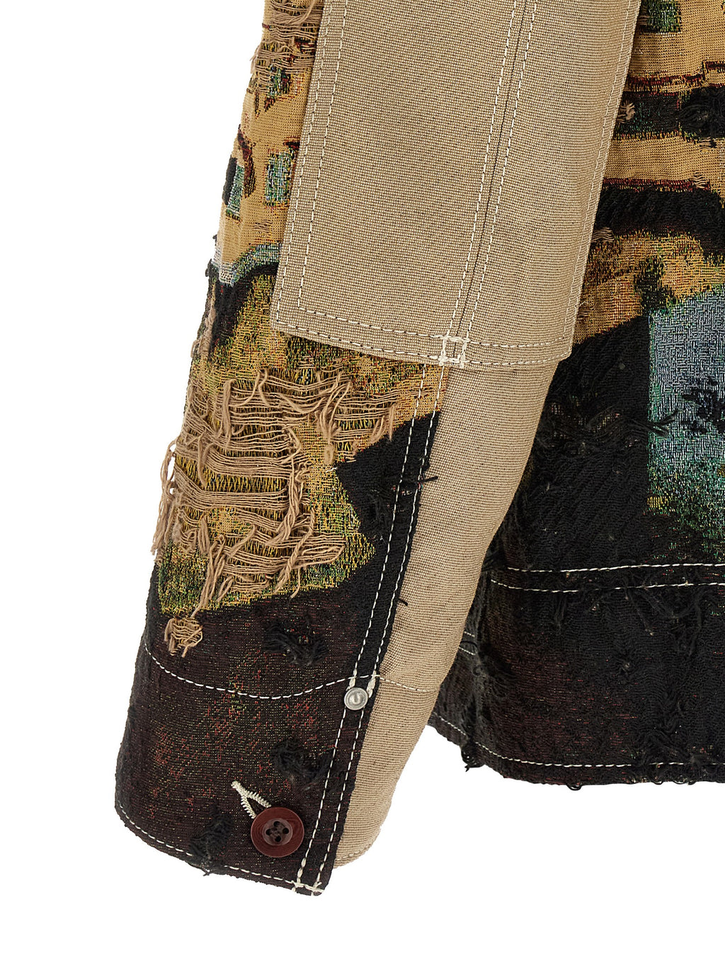 Junya Watanabe Jacquard Square Jacket