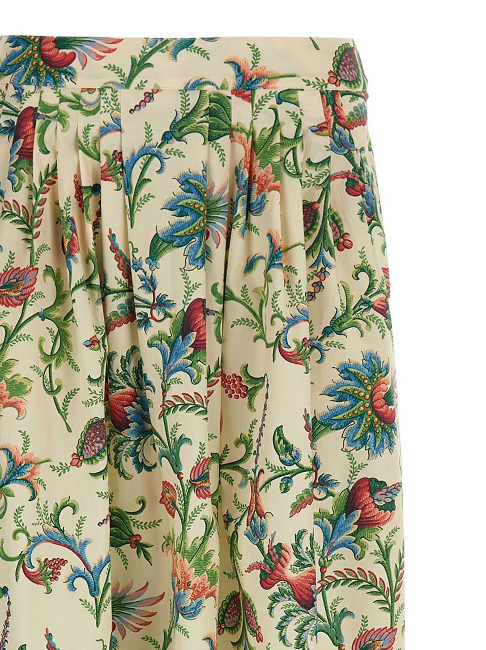 Etro Floral Pattern Skirt