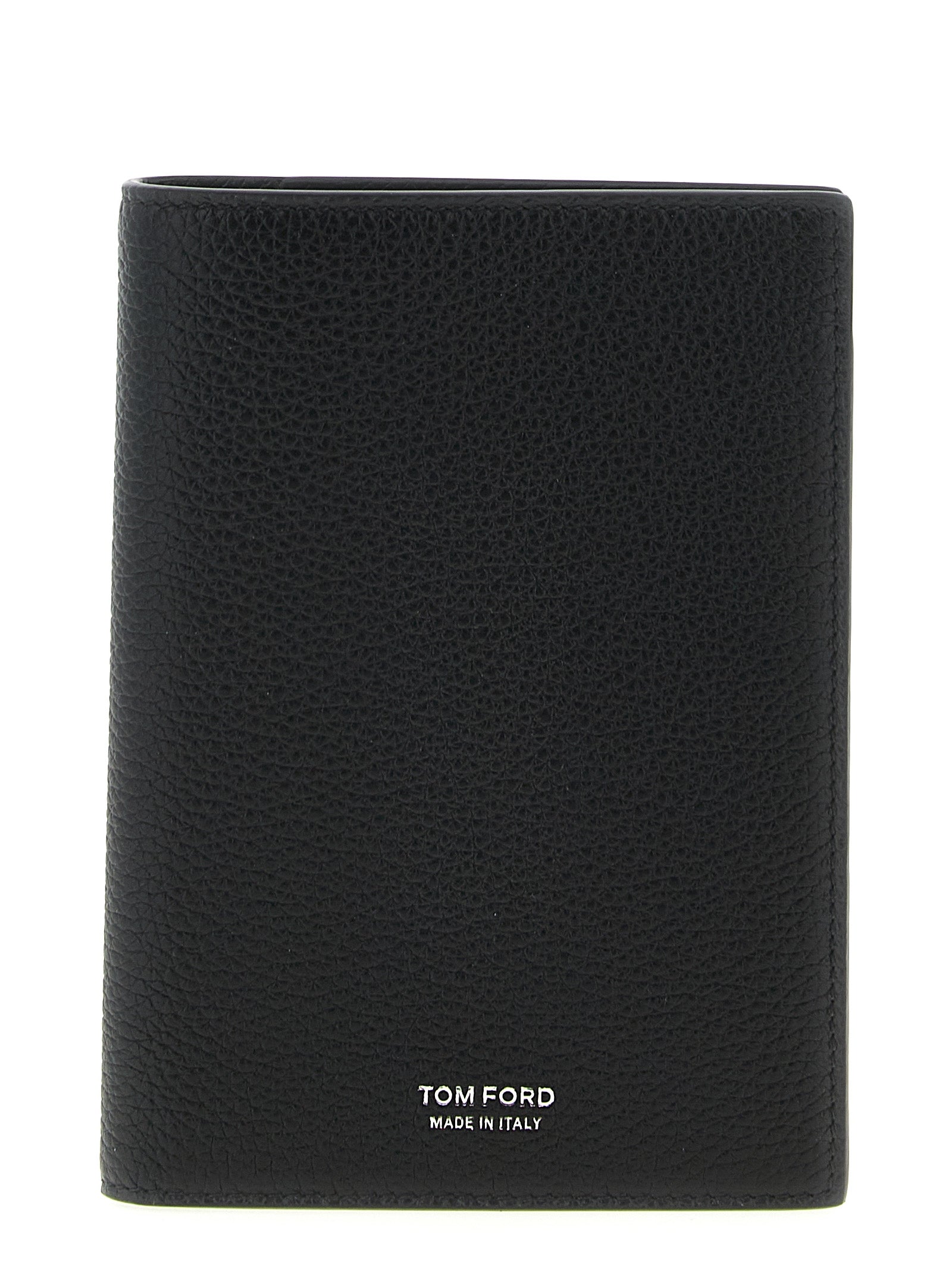 Tom Ford Hammered Leather Passport Holder