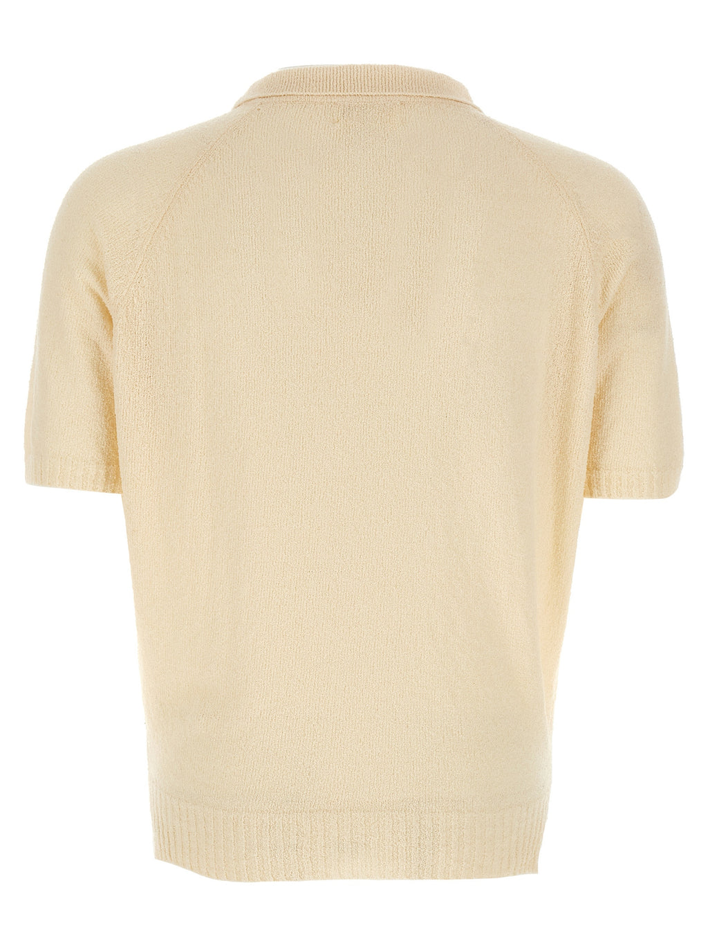 Ma'ry'ya Bouclé Polo Shirt