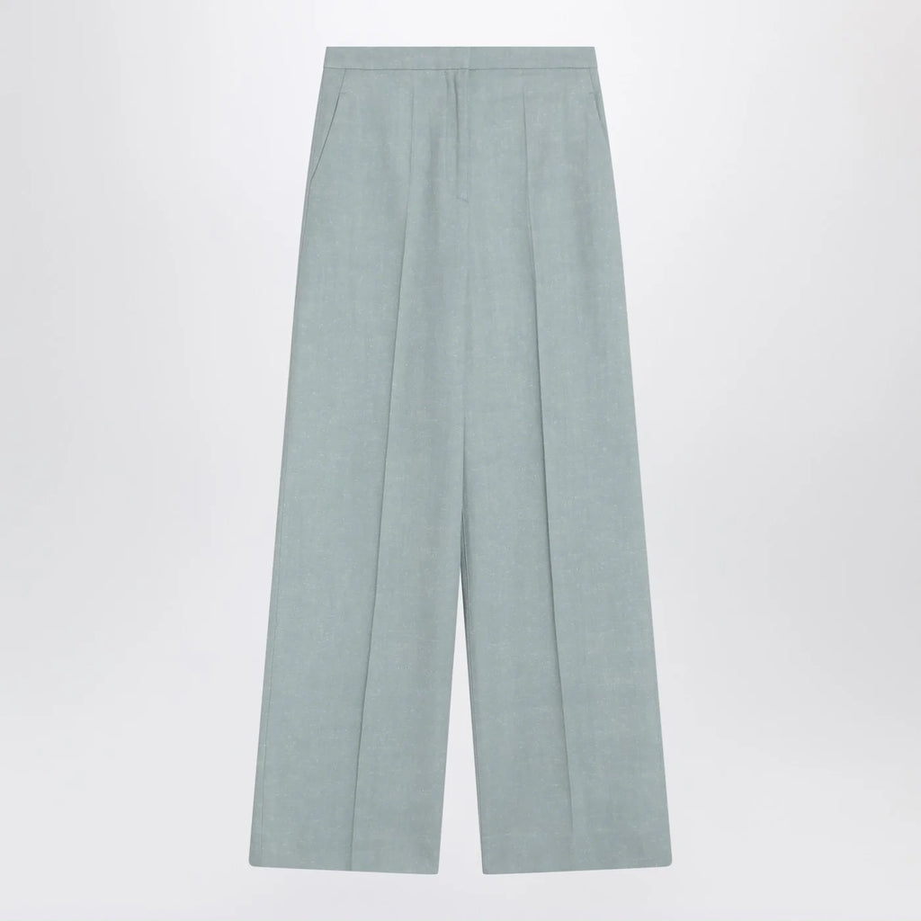 LouLou De Saison Gray fog pants in cotton blend