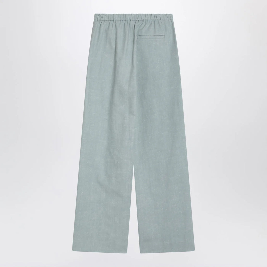 LouLou De Saison Gray fog pants in cotton blend