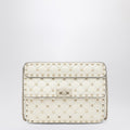 Valentino Garavani Rockstud Spike medium bag in ivory