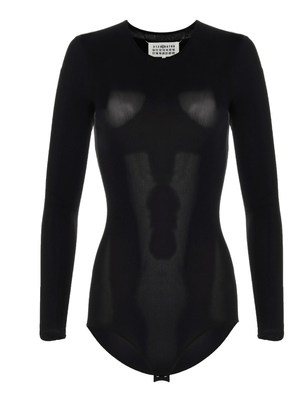 Maison Margiela Long Sleeves Crew Neck Bodysuit